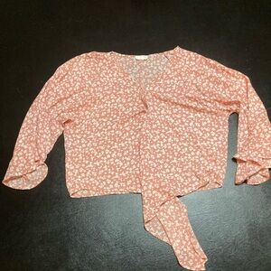 Sienna Sky Pink Floral Blouse